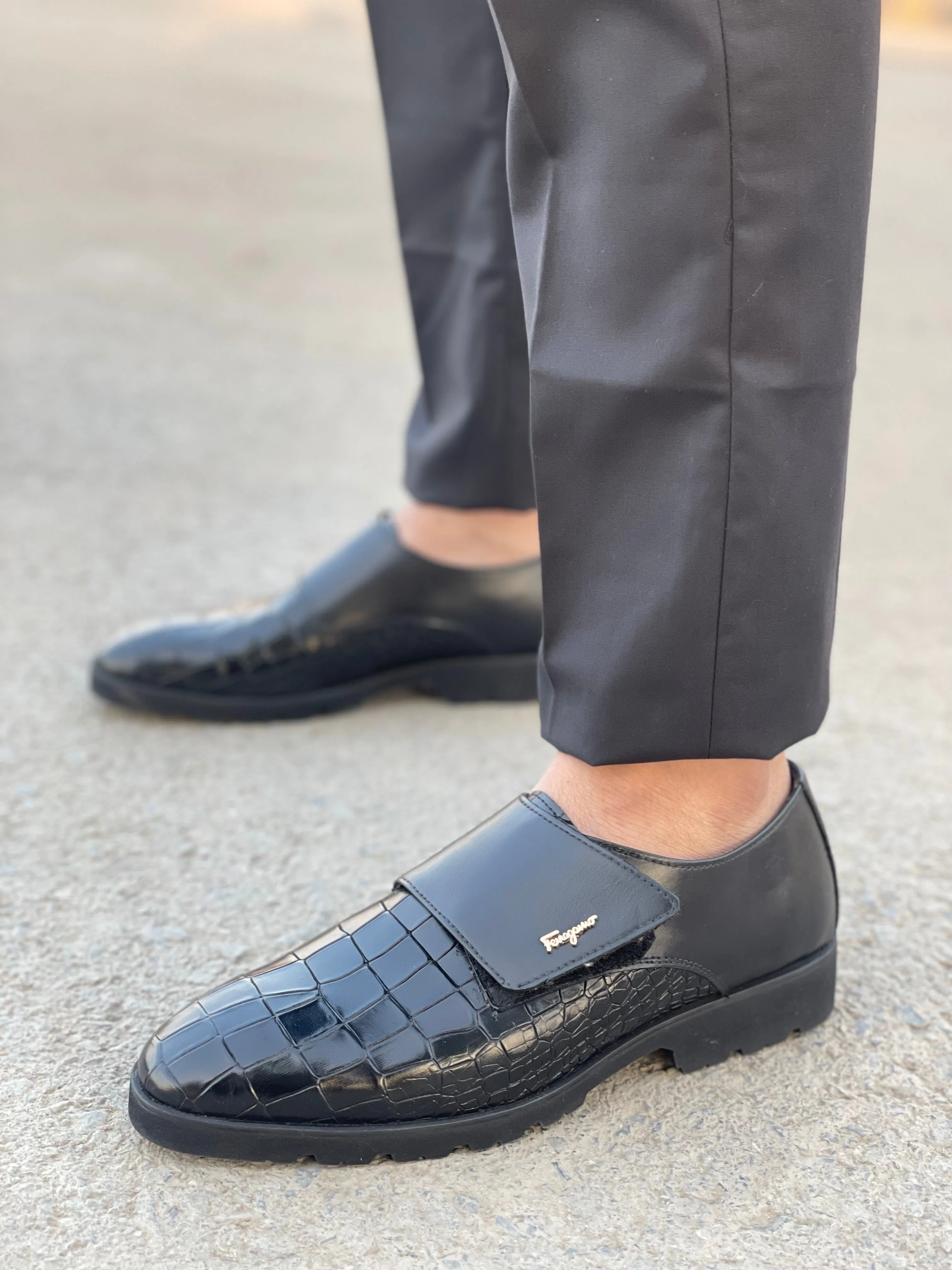 LS PURE LEATHER CHUNKY LOAFERS LS-121