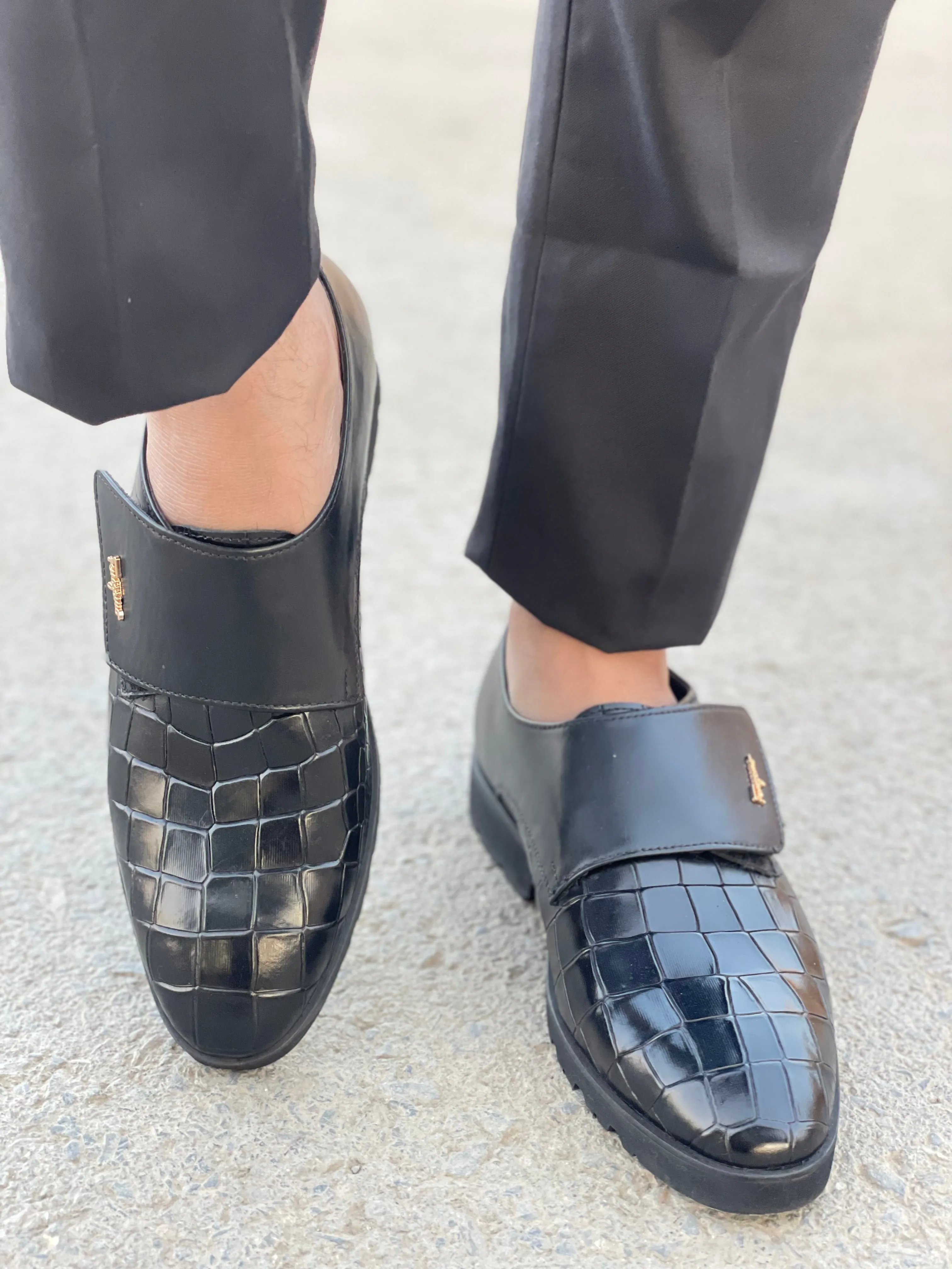 LS PURE LEATHER CHUNKY LOAFERS LS-121