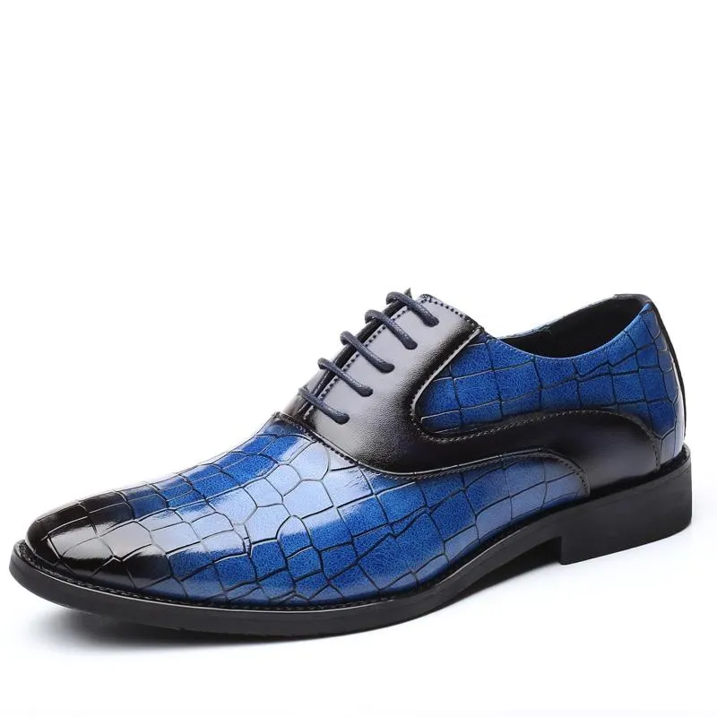 Luxury British Style Leather Oxford Men Dress Shoes