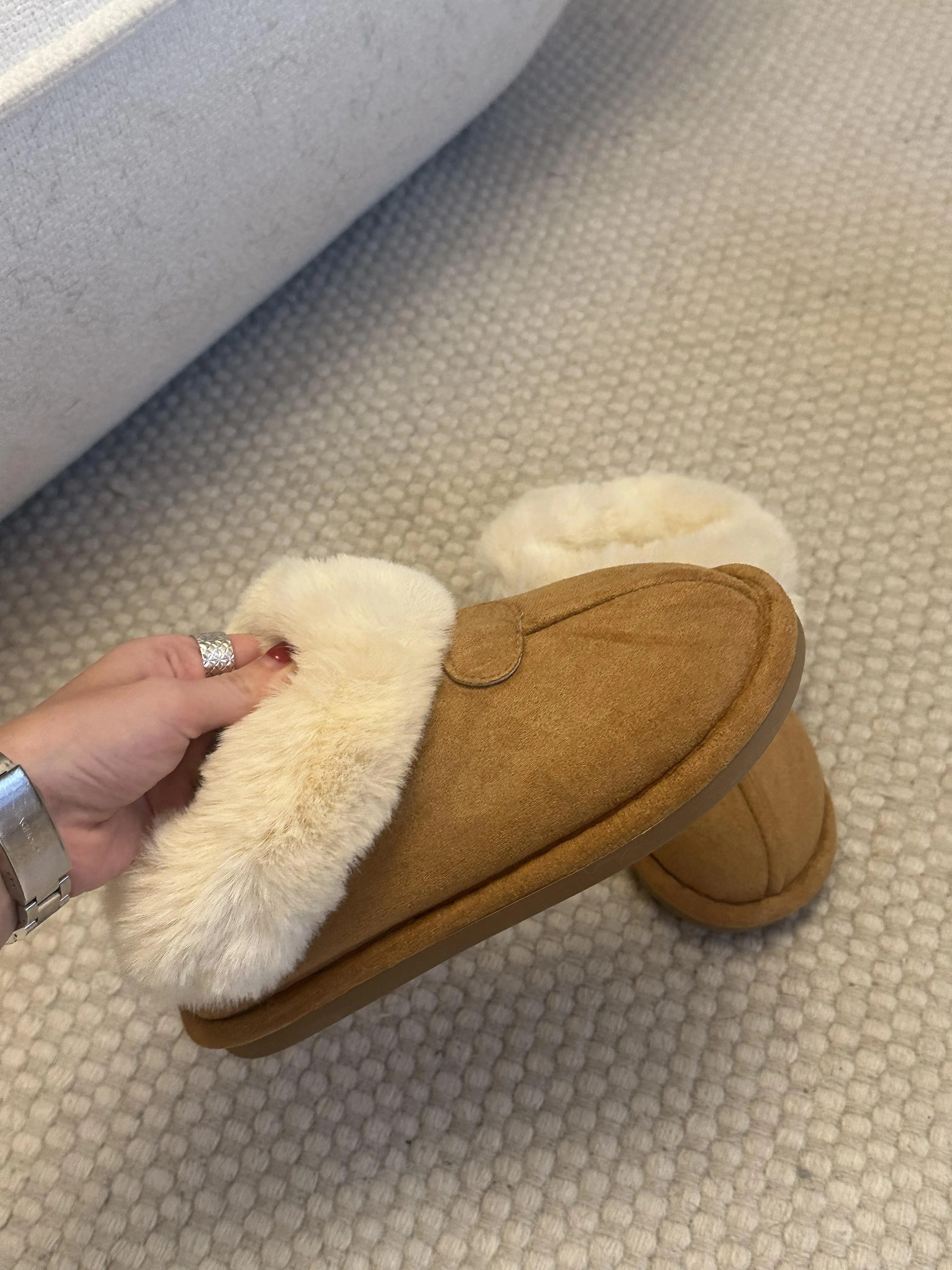 Majse slippers - Beige