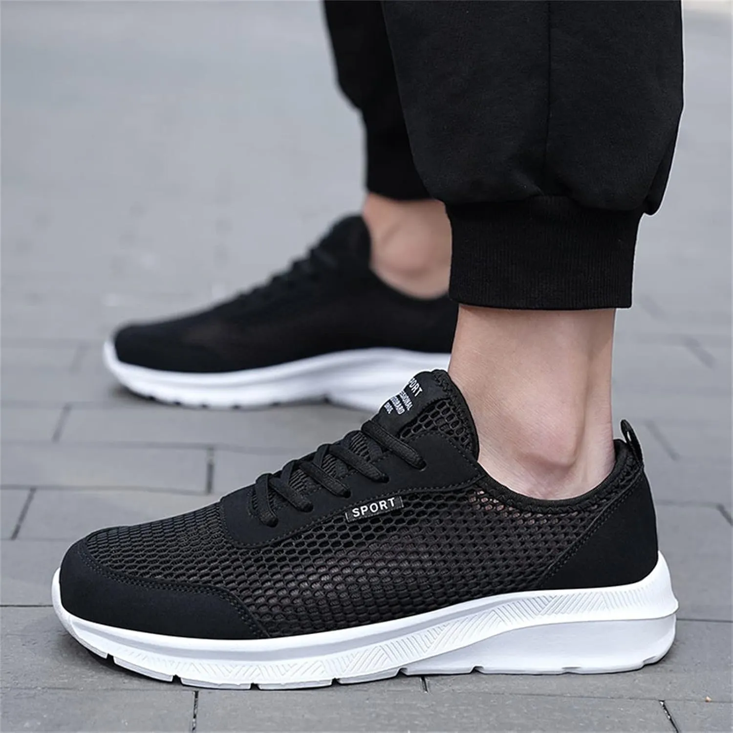 Men's Breathable Lightweight Casual Sneakers Summer Fashion Footwear for Comfort and Performance