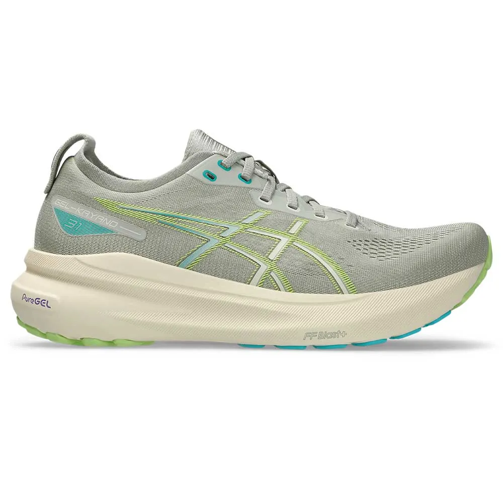 Men's Gel-Kayano 31 Running Shoe - White Sage/Birch - Regular (D)