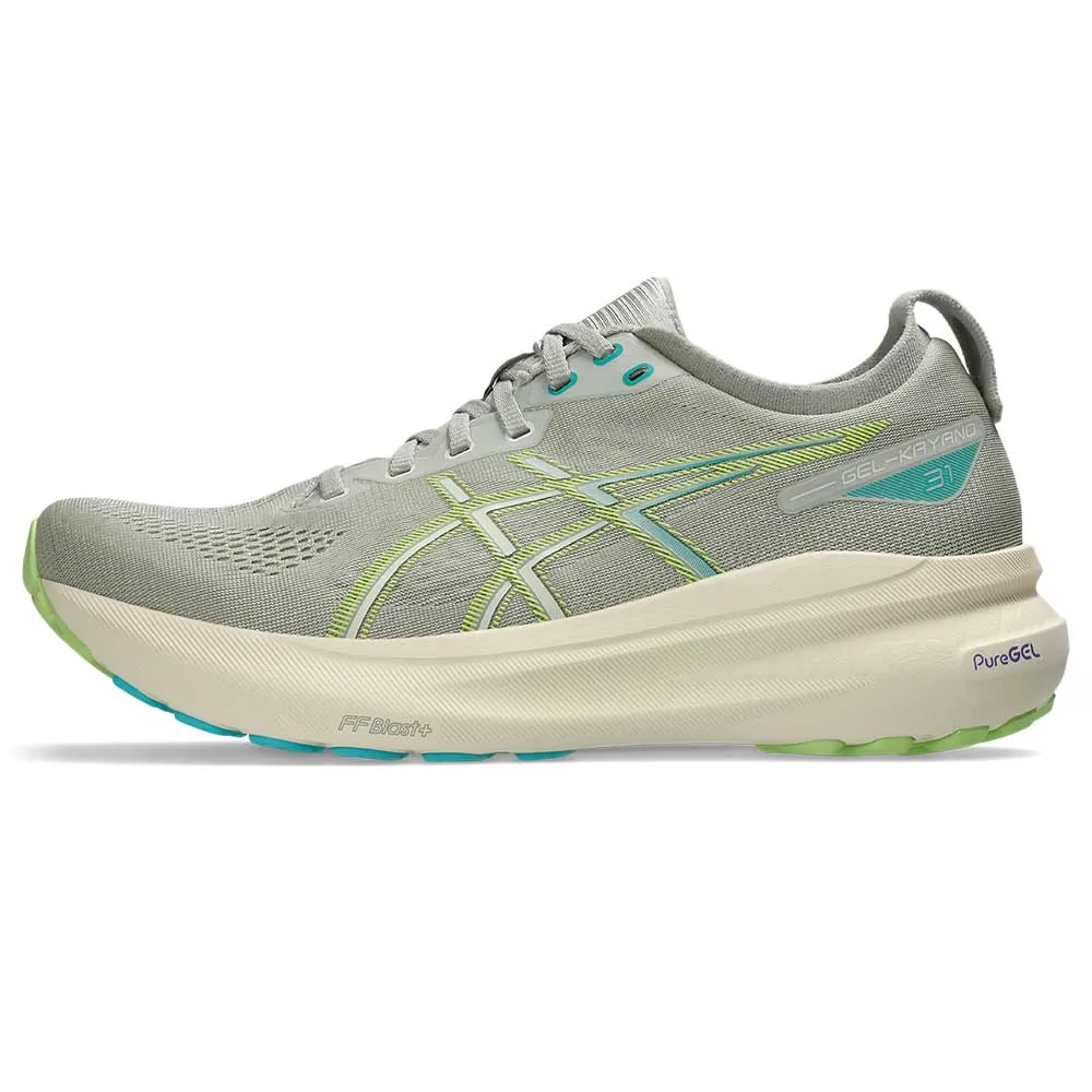 Men's Gel-Kayano 31 Running Shoe - White Sage/Birch - Regular (D)