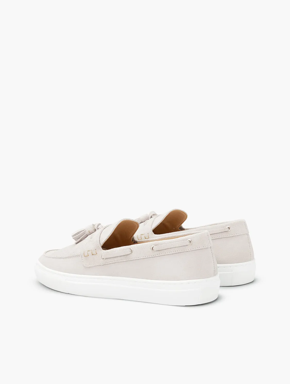 MONTA SUEDE DECK LOAFERS