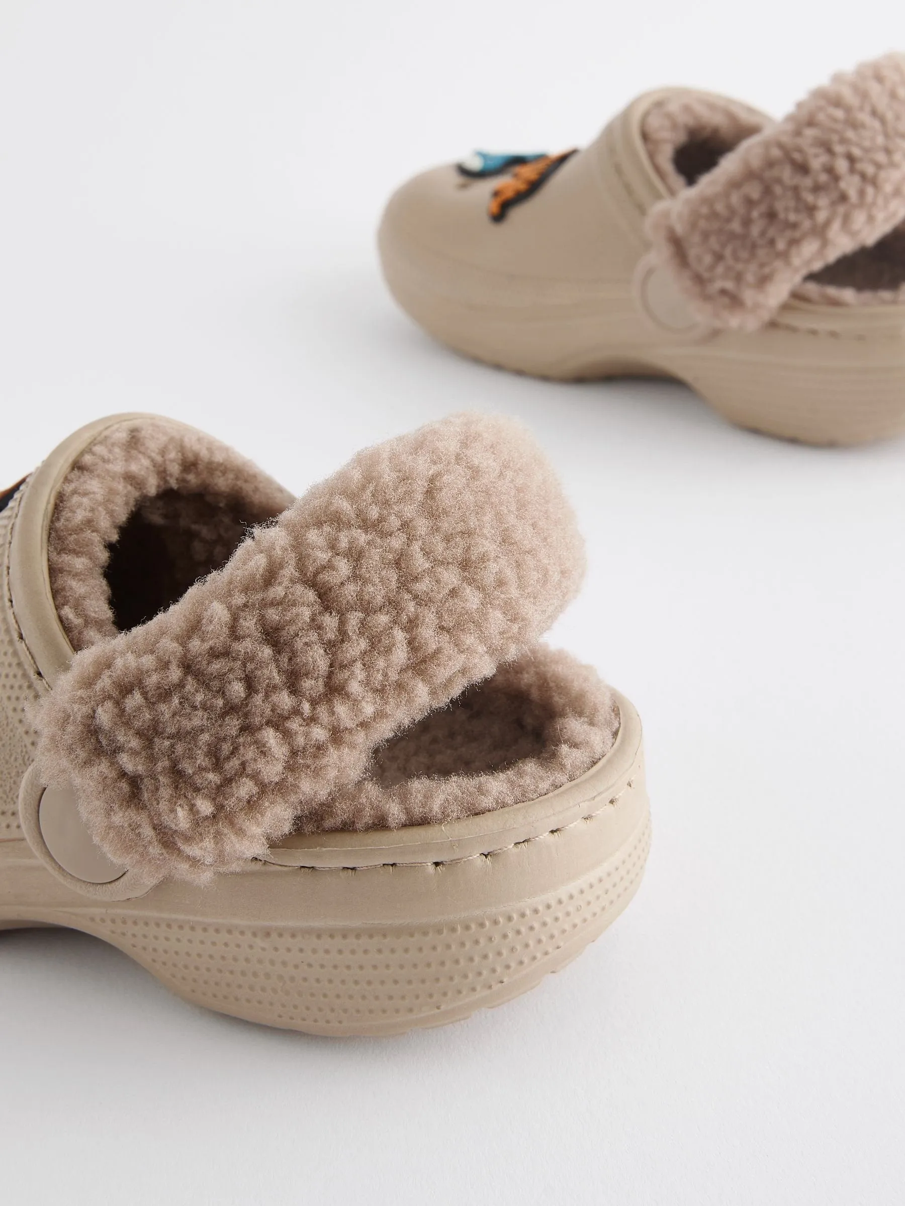 Neutral Lined Clogs Slippers