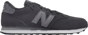 New Balance 500 Classic 'Dark Grey' sneakers, gray