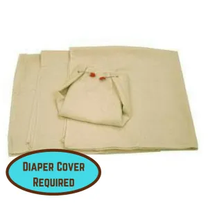OsoCozy Birdseye Flat Diapers - 3 Styles!