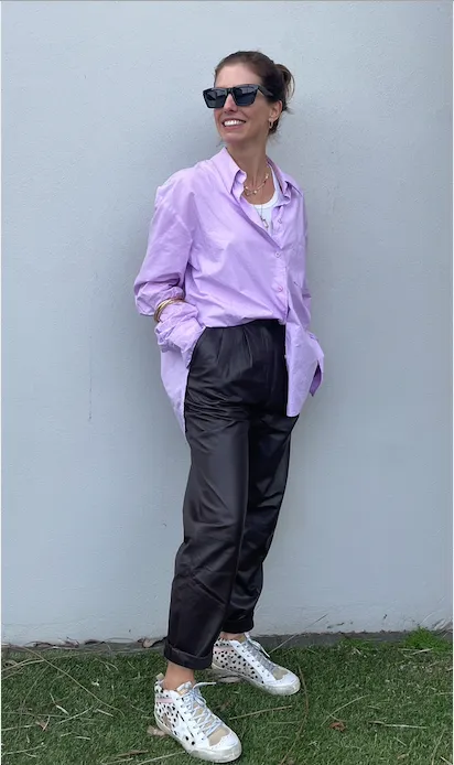 PERNILLE LEATHER TROUSER