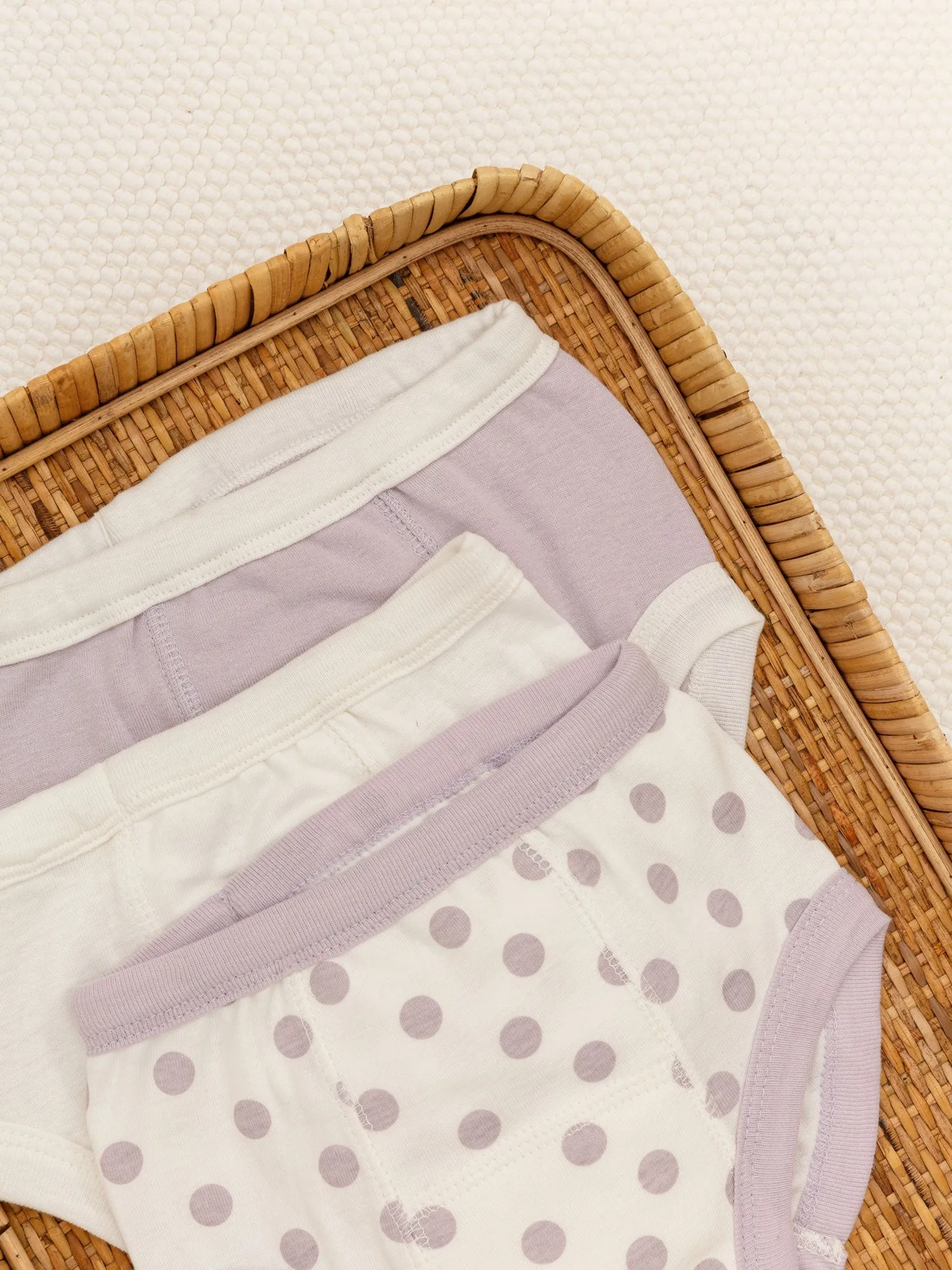 Potty Training Pants - Lavender Dot