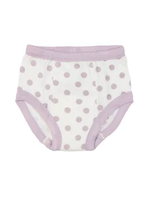 Potty Training Pants - Lavender Dot
