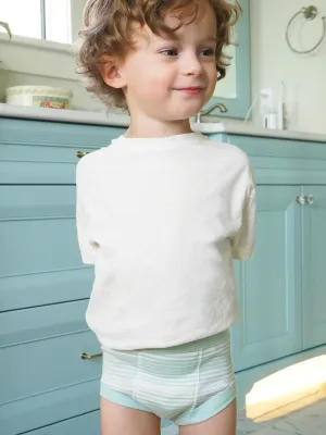 Potty Training Pants - Sea Breeze Stripe