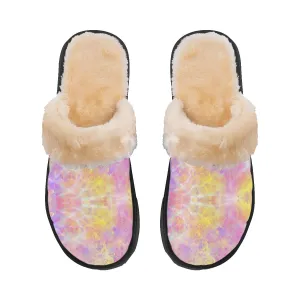 Pretty Pastels Women's Plush Slippers