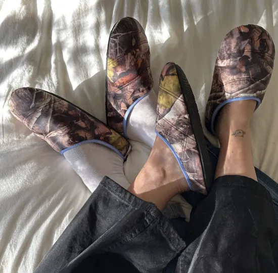 Puffy Slippers - Photo Forest