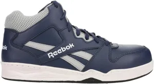 Reebok Work Men's RB4133 BB4500 Safety High Top Composite Toe Work Sneaker Navy and Grey Industrial & Construction Boot, 14