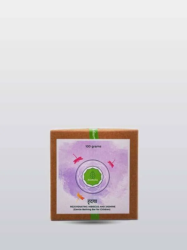 Rejuvenating Hibiscus and Jasmine Gentle Bathing Bar for Children