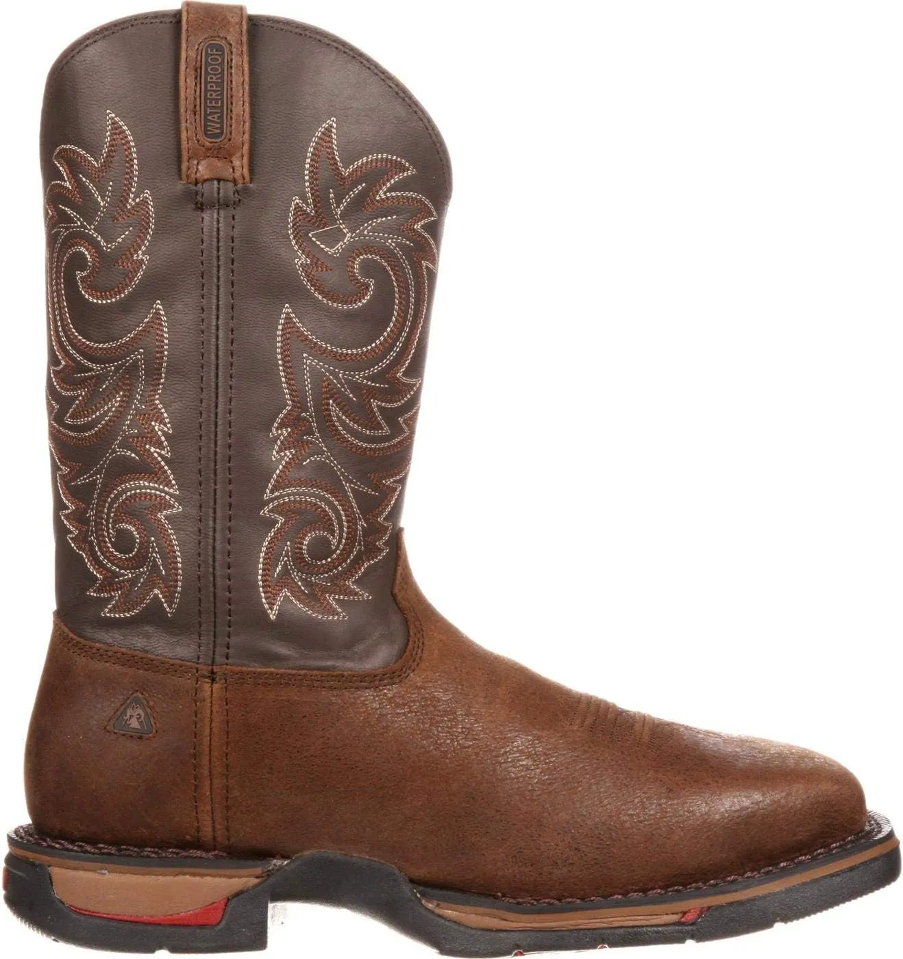 ROCKY Long Range Steel Toe Waterproof Pull-On Boot