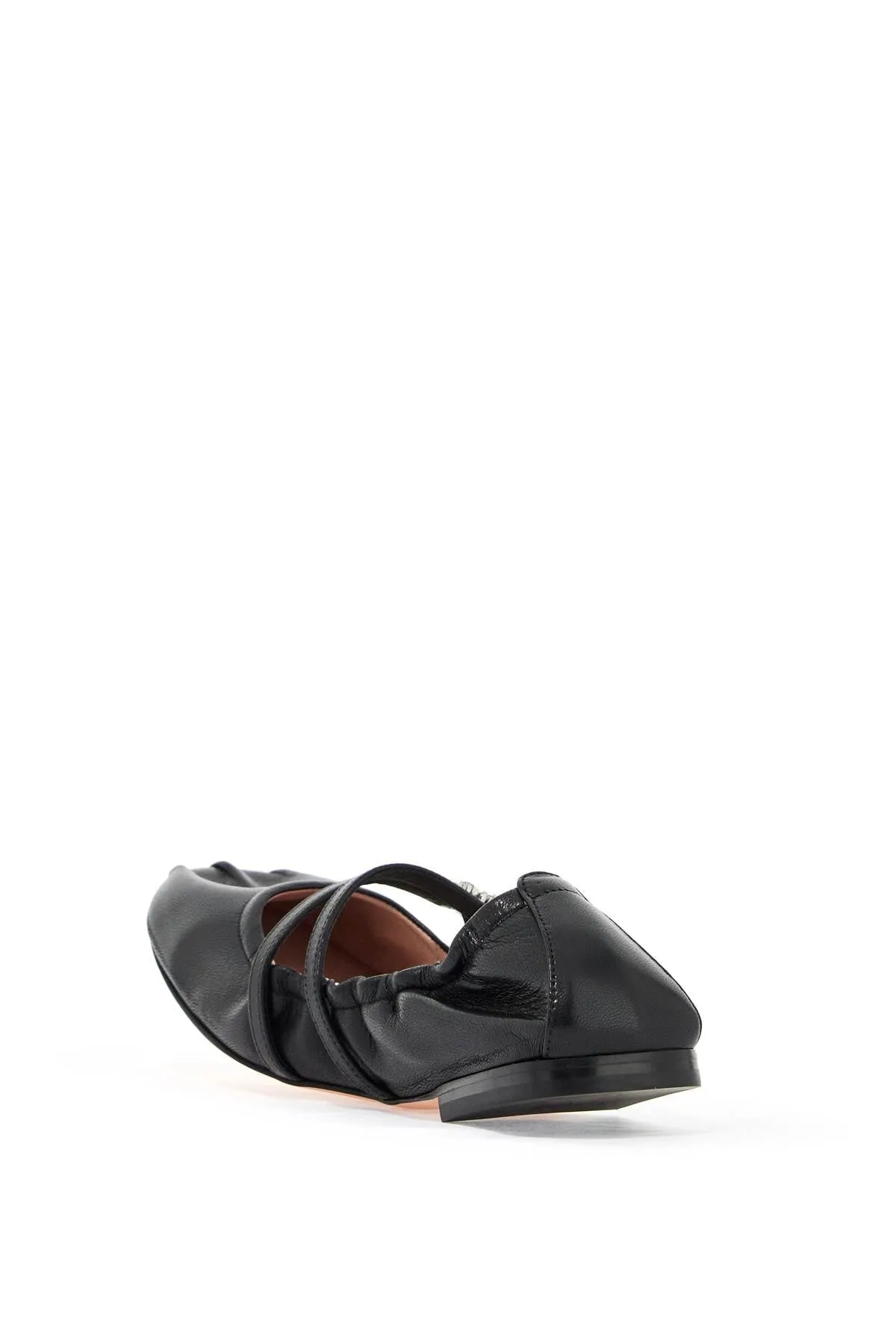 ROGER VIVIER "nappa ballet flats with strass buck