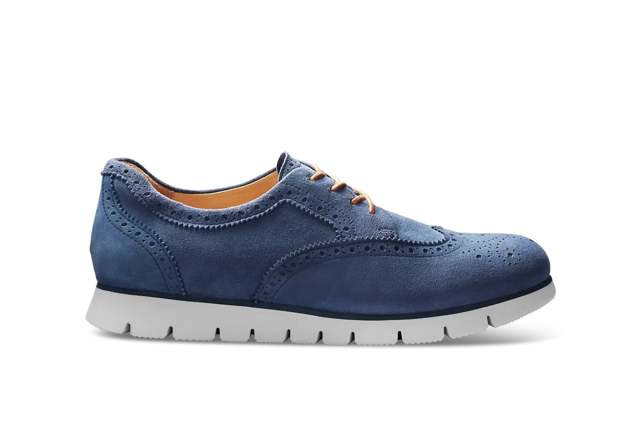 SamSport Wingtip Oxford Blue