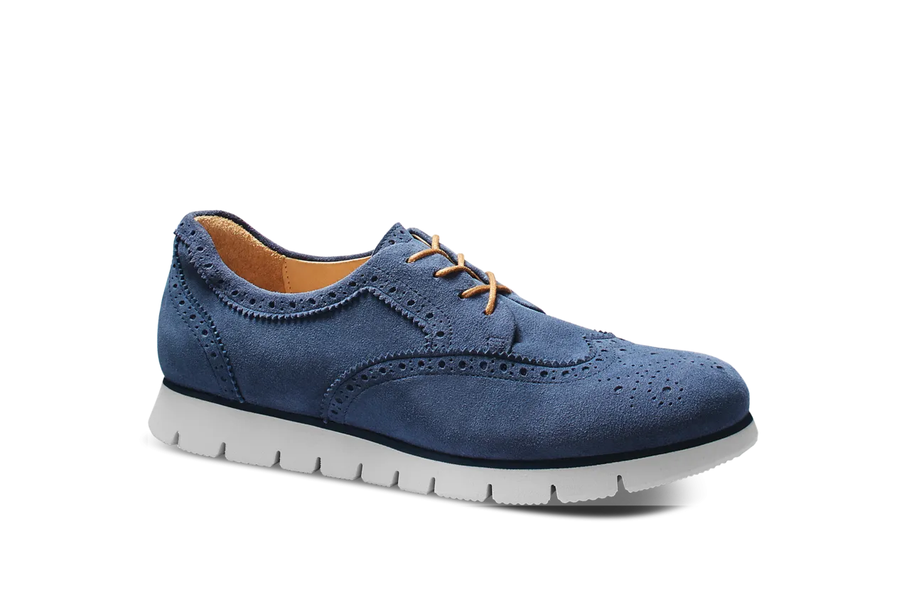 SamSport Wingtip Oxford Blue