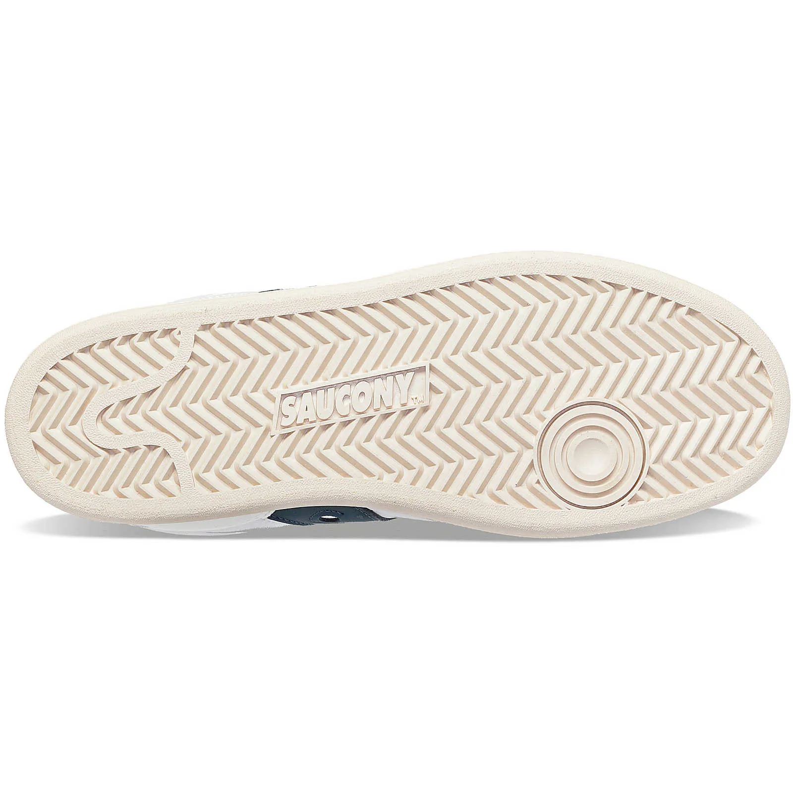 Saucony Mens Jazz Court Trainers - White / Blue