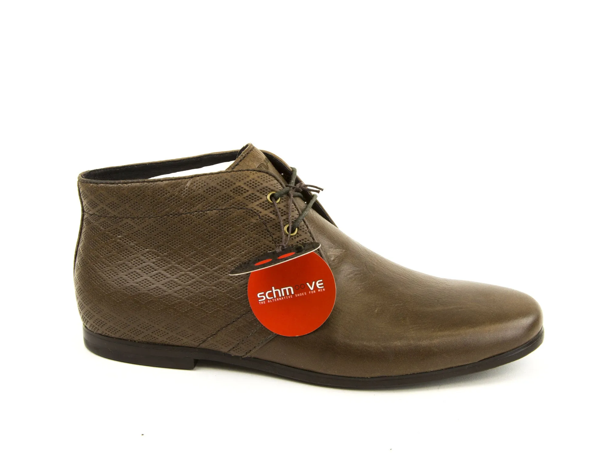 Schmoove Men's Leather Geek Brogue Oxfords 8 Brown