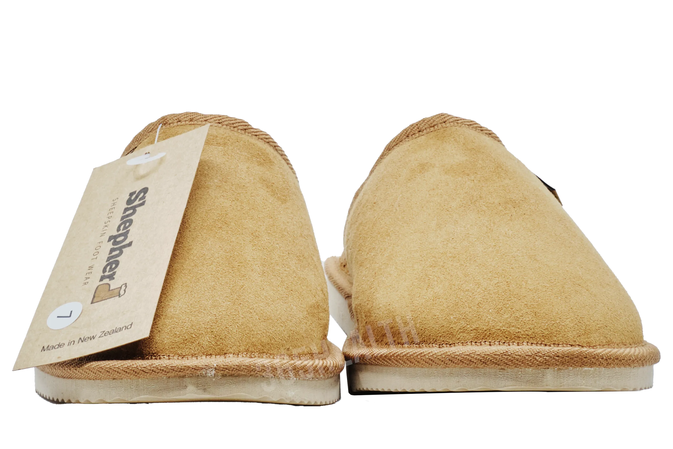 Sheepskin Wool Slippers /Brown