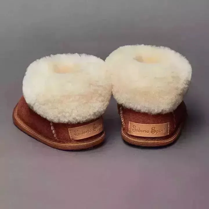 Siberia Spirit Kids Camel Booties