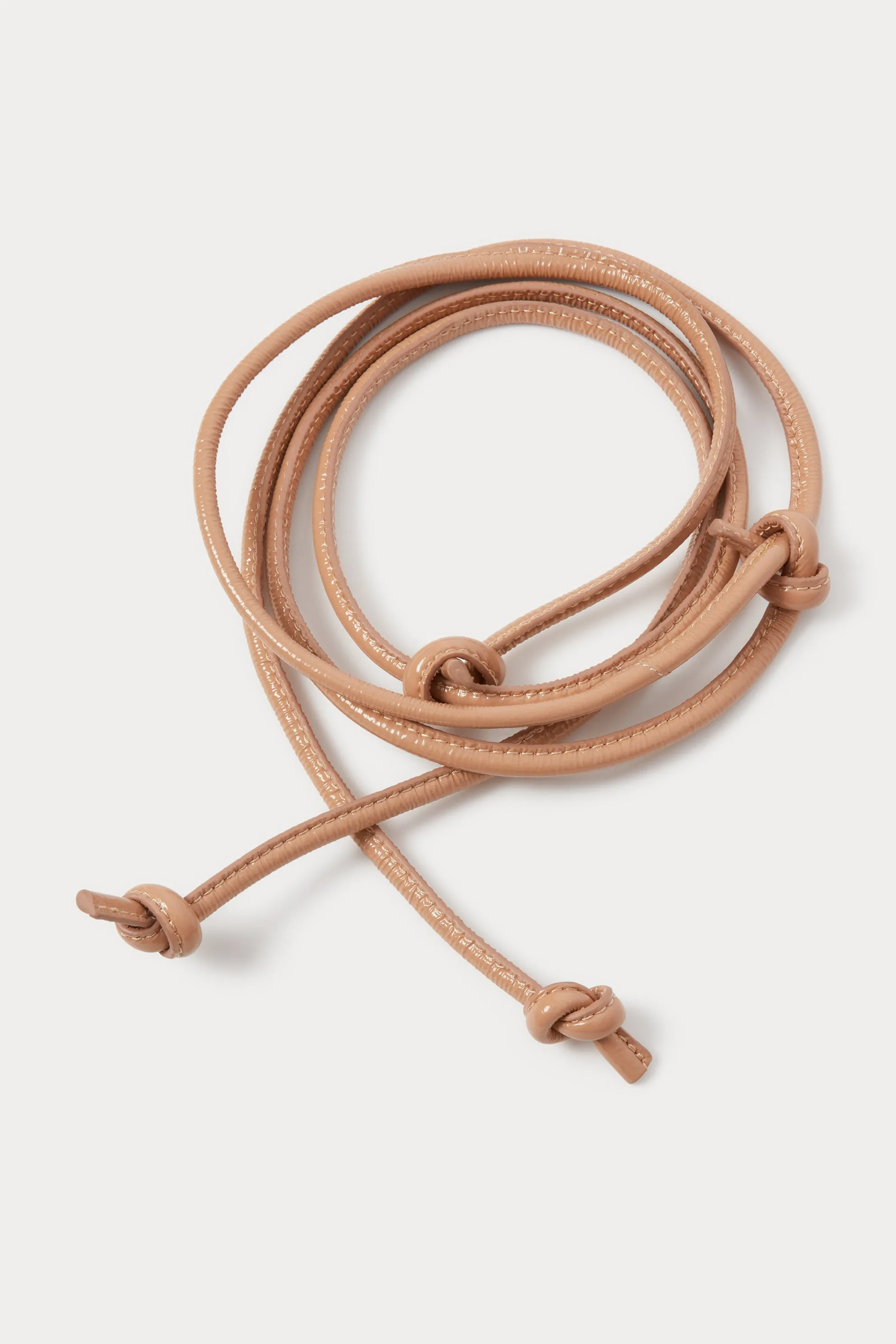 Skinny Tubular Tie Belt (Waist)