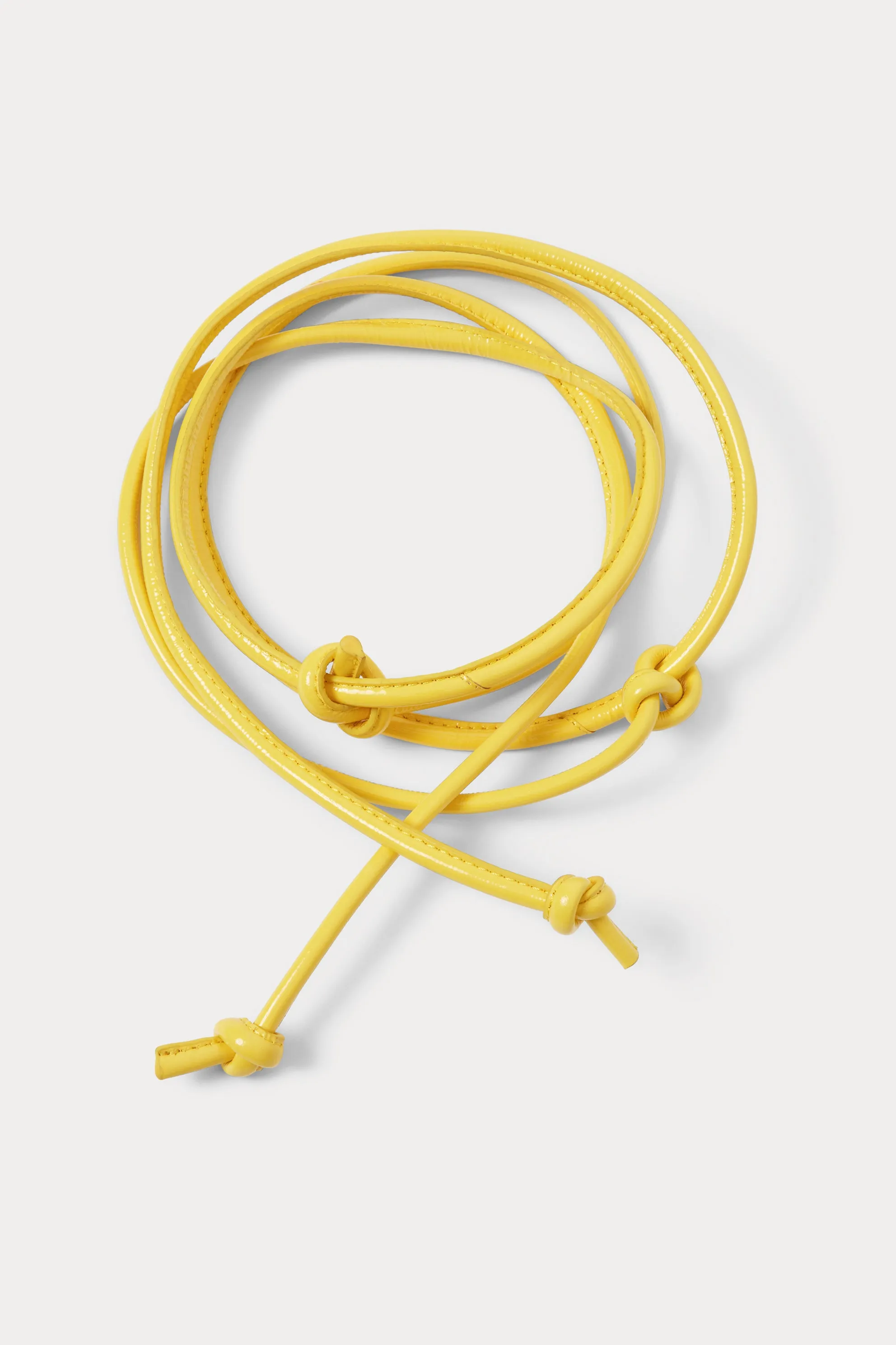 Skinny Tubular Tie Belt (Waist)