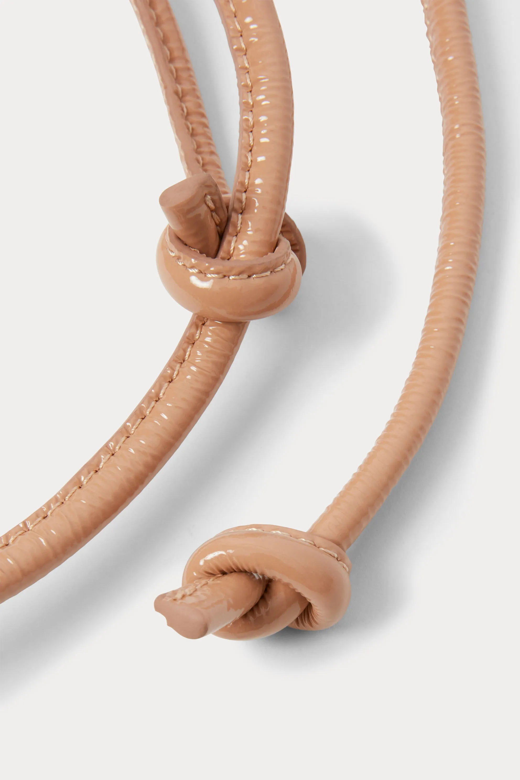 Skinny Tubular Tie Belt (Waist)
