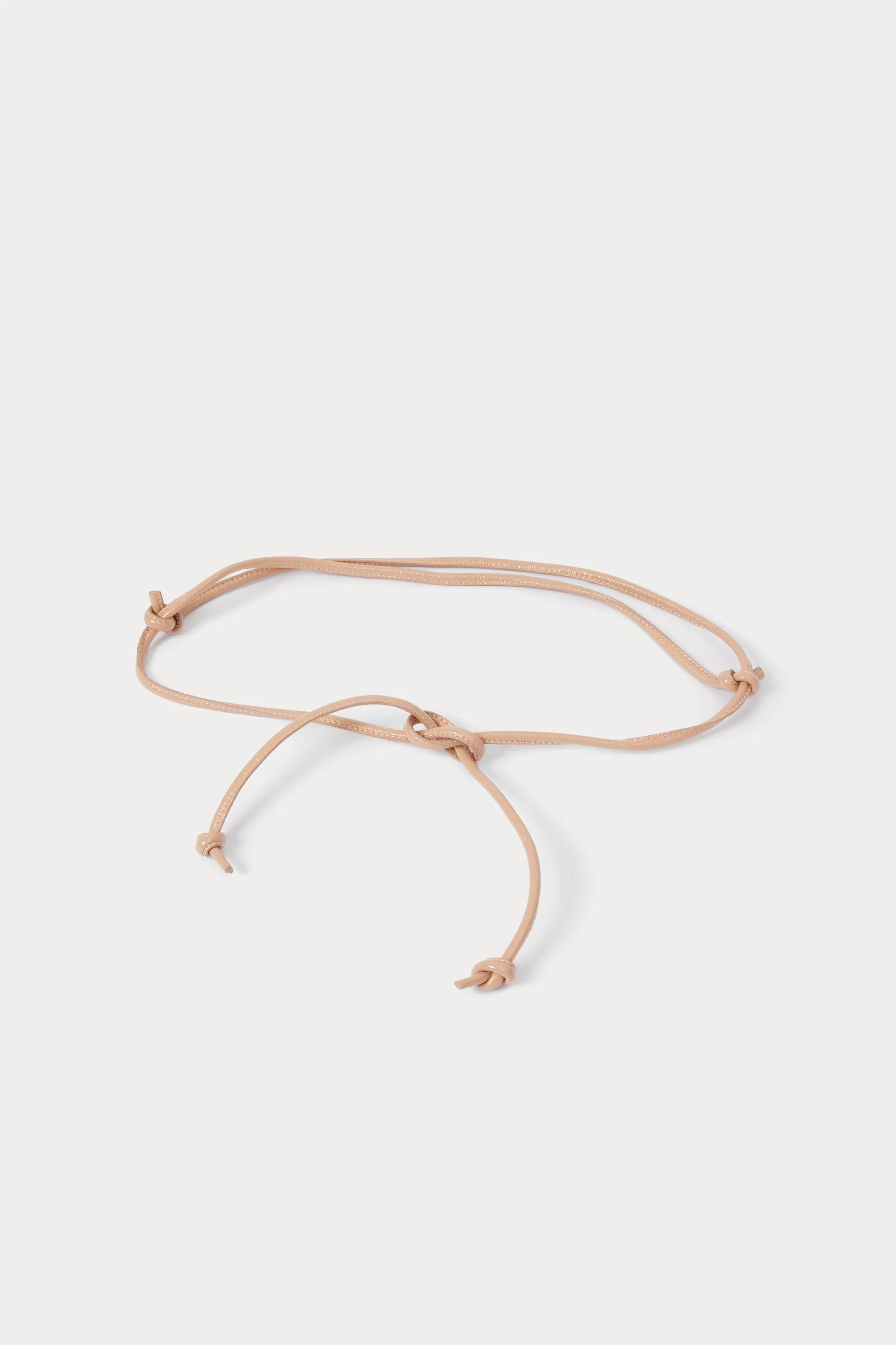 Skinny Tubular Tie Belt (Waist)