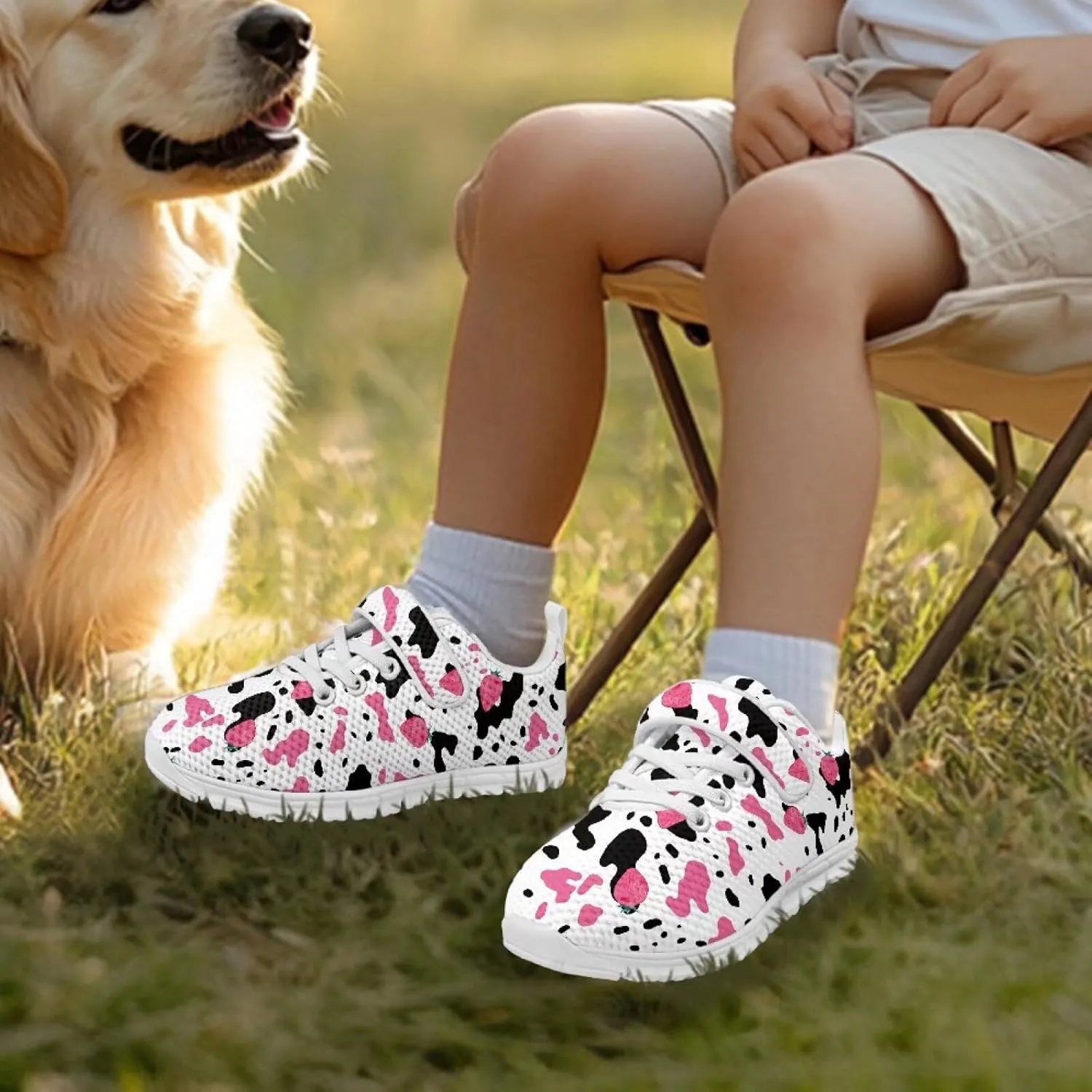 Slip On Sneakers for Girls Boys Kids Active Athleitc Trainers