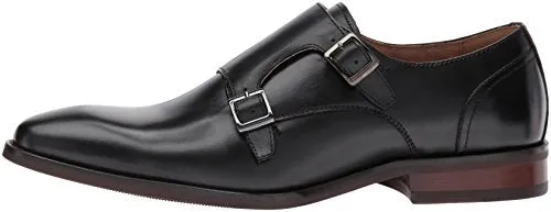 Steve Madden Men's Elvin Oxford, Black Leather, 9 US/US Size Conversion M US
