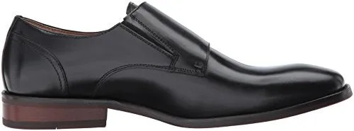 Steve Madden Men's Elvin Oxford, Black Leather, 9 US/US Size Conversion M US