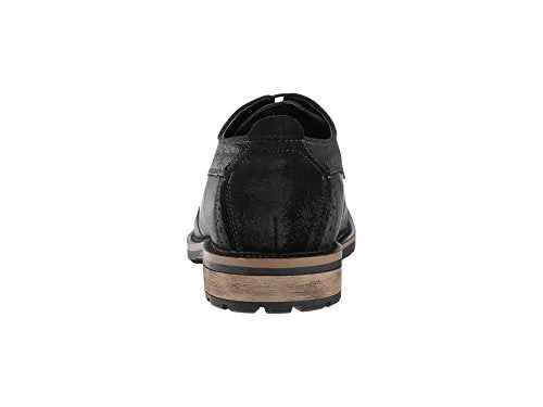 Steve Madden Men's Shandy Oxford, Black Leather, 11 US/US Size Conversion M US