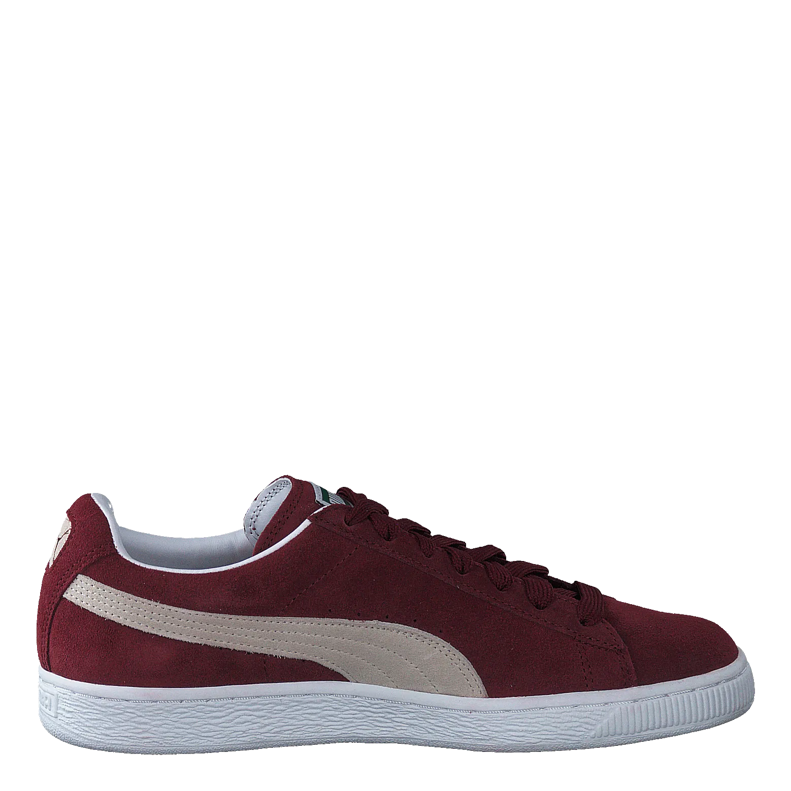 Suede Classic  Cabernet-white