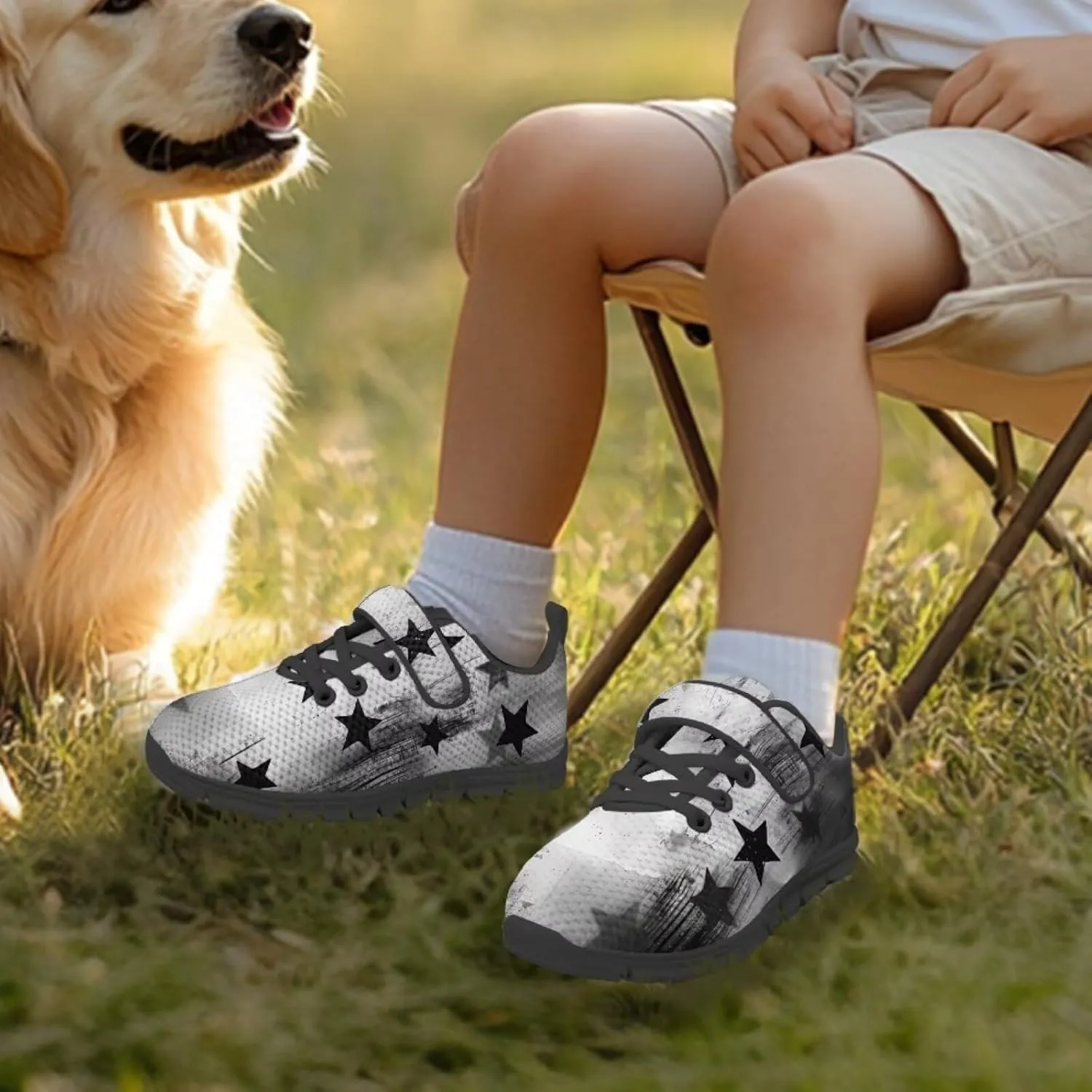 Toddler Sneakers Fashion Design Boys Tennis Shoes Breathable School Shoes