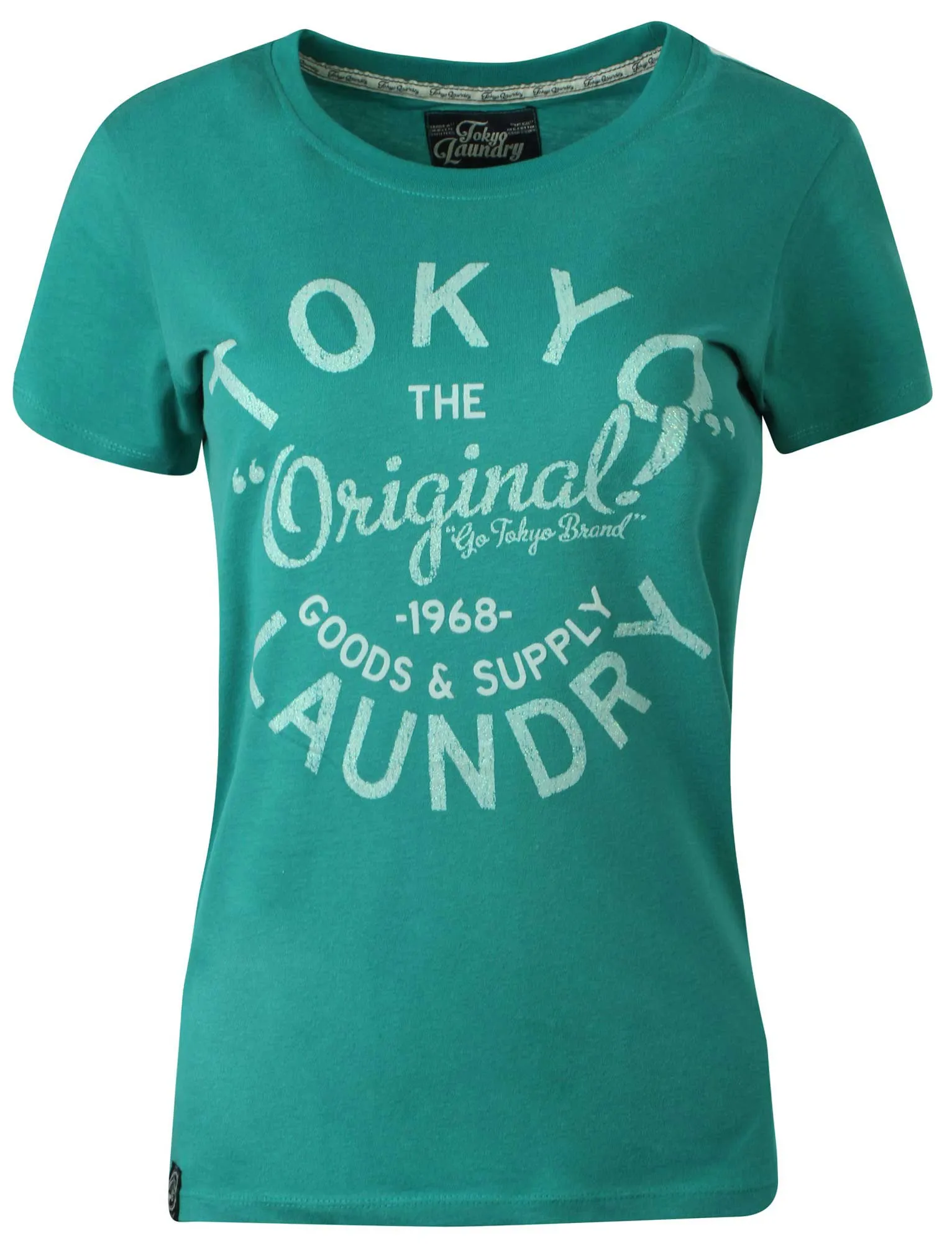 Tokyo Laundry Daisy Green t-shirt
