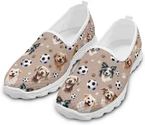 Trainers for Women Slip On Loafers Walking Running Shoes Mesh Low Top Sneakers Lightweight Athletic Trainers
