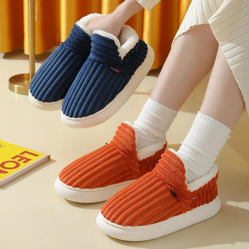 Warm and comfortable winter slippers