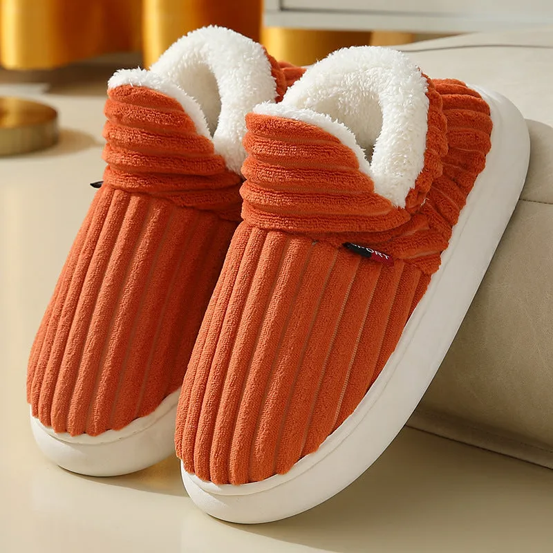 Warm and comfortable winter slippers