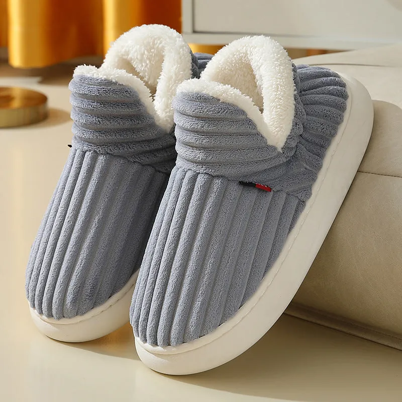 Warm and comfortable winter slippers