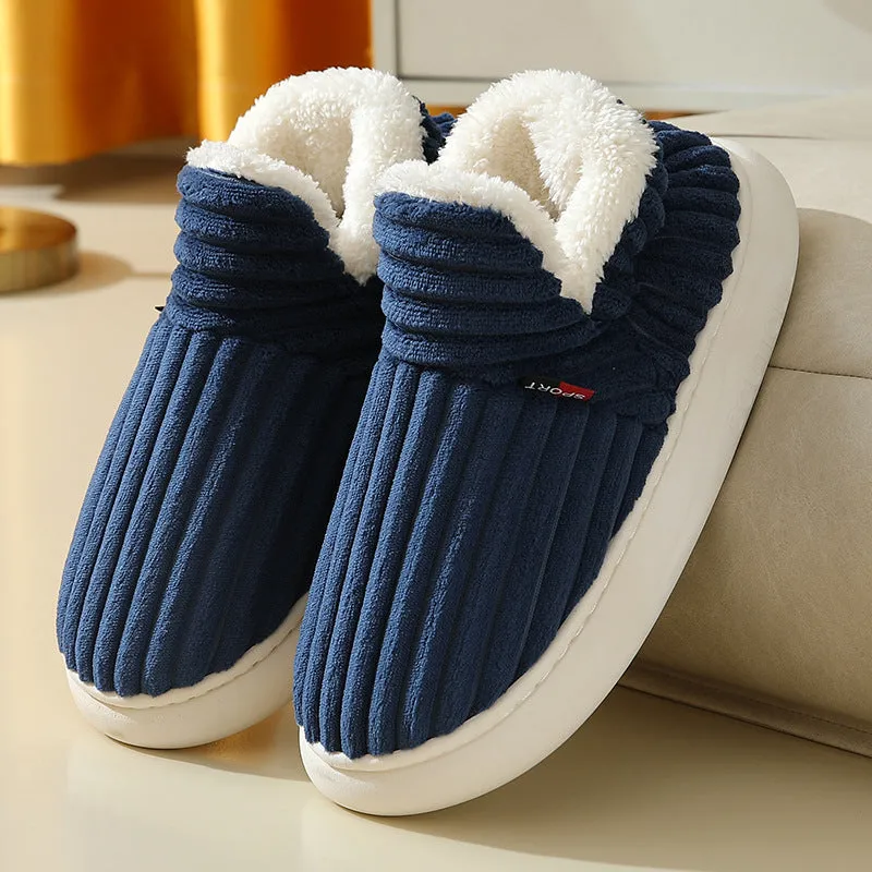 Warm and comfortable winter slippers