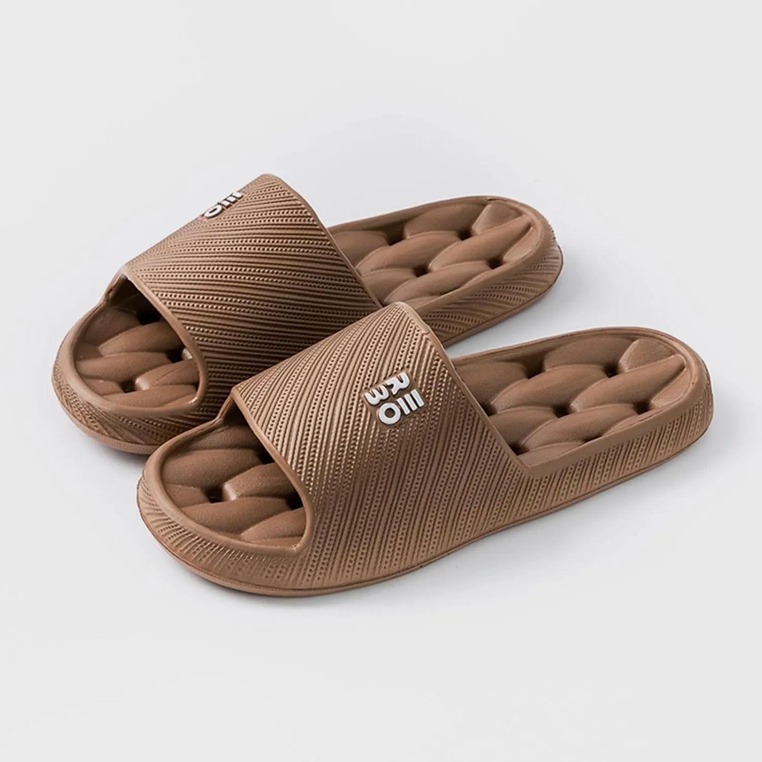 Water Leaking and Quick Drying Women's Letter Home Sandals Slip and Smell Home Slippers Fuzzy Slippers with Strap Women