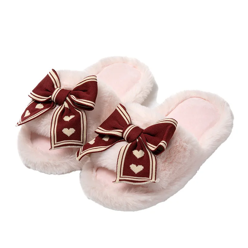 Wholesale 20pcs  Open Cotton Home Indoor Plush Warm Slippers