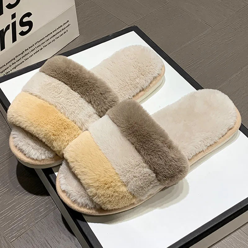 Wholesale autumn and winter lazy indoor thickened warm toe floor cotton mop