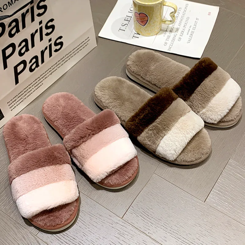 Wholesale autumn and winter lazy indoor thickened warm toe floor cotton mop