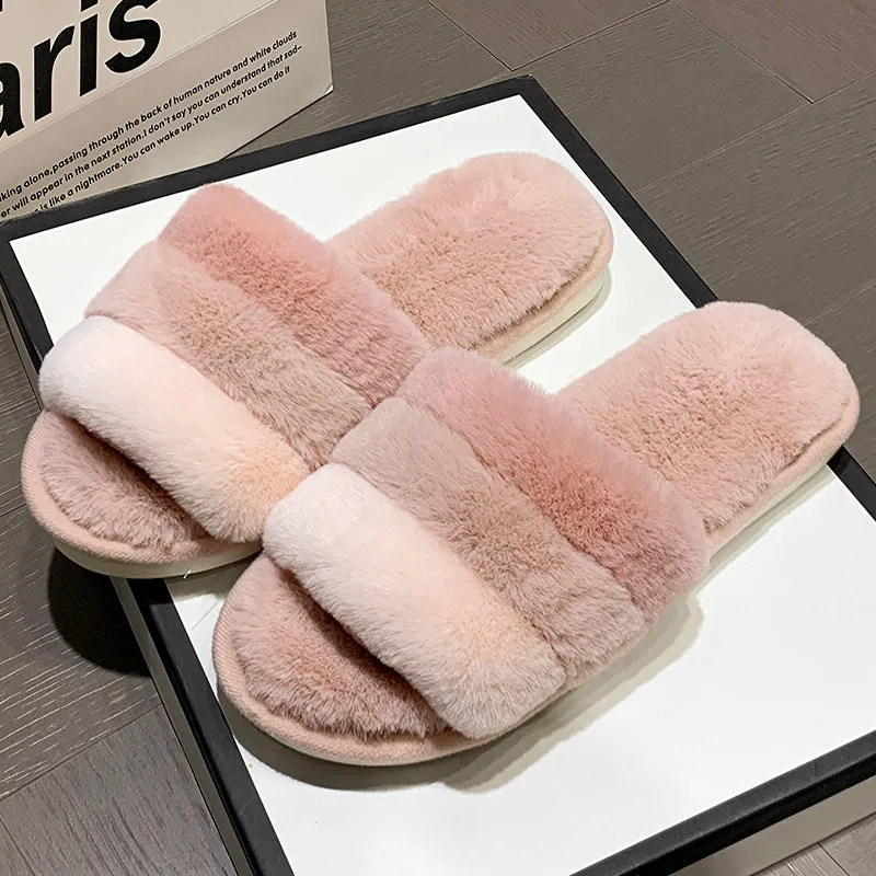 Wholesale autumn and winter lazy indoor thickened warm toe floor cotton mop