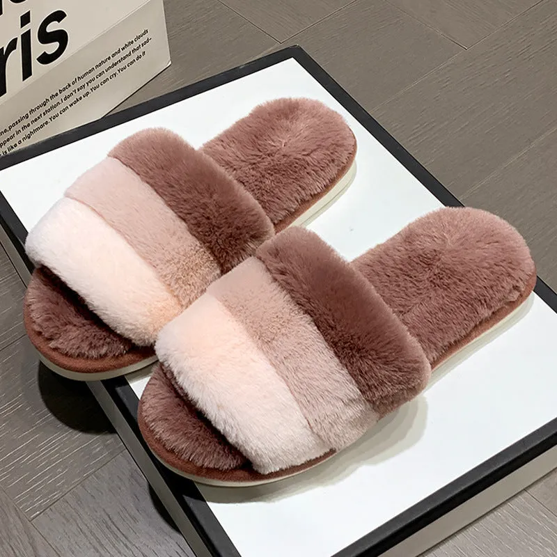 Wholesale autumn and winter lazy indoor thickened warm toe floor cotton mop