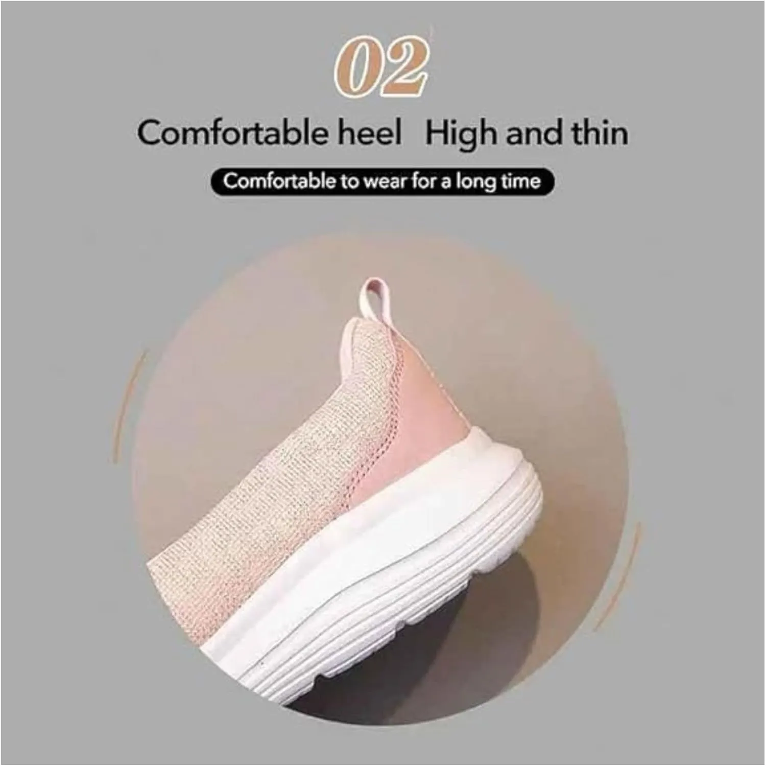 Women Comfy Orthopedic Walking Shoes,2024 Upgraded Orthopedic Women's Breathable Slip On Arch Support Non-Slip Shoes